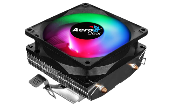 Aerocool Air Frost 2 110W / FRGB / 3-Pin / Intel 115*/775/2066/2011/AMD / Heat pipe 6mm x2
