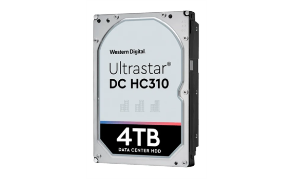 Western Digital Ultrastar DC HС310 HDD 3.5" SAS 4Tb, 7200rpm, 256MB buffer, 512e (HUS726T4TAL5204 HGST)
