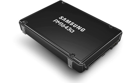 Samsung Enterprise SSD, 2.5"(SFF), PM1643a, 6400GB, SAS, 12Gb/s, R2100/W2000Mb/s, IOPS(R4K) 400K/90K, MTBF 2M, 3 DWPD, OEM, 5 years