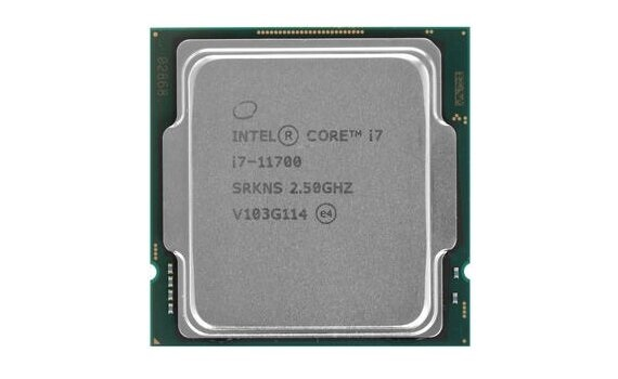 CPU Intel Core i7-11700 (2.5GHz/16MB/8 cores) LGA1200 OEM, UHD Graphics 750 350MHz, TDP 65W, max 128Gb DDR4-3200, CM8070804491214SRKNS