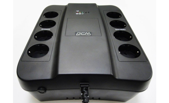Powercom Back-UPS SPIDER, Line-Interactive, 1000VA/550W, Tower, Schuko, USB (688277)