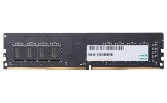 Apacer  DDR4   16GB  2666MHz UDIMM (PC4-21300) CL19 1.2V (Retail) 1024*8 (AU16GGB26CQYBGH / EL.16G2V.GNH)