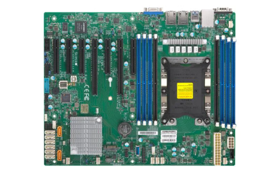 Supermicro Motherboard 1xCPU X11SPL-F 2nd Gen Xeon Scalable 165W/ 8xDIMM/ 8xSATA/ C621 RAID 0/1/5/10/ 2xGE/ 2xPCIex8(16), 4xPCIex8,1xPCIex4/ M.2(ATX)(Bulk)