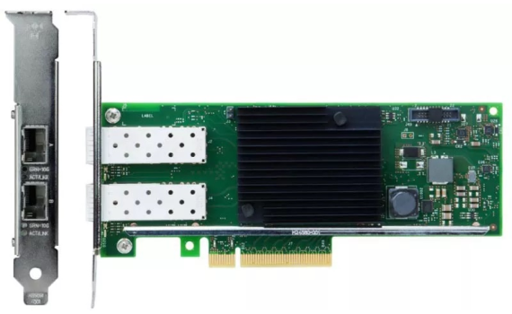 Lenovo TCh ThinkSystem  Intel X710-DA2 PCIe 10Gb 2-Port SFP+ Ethernet Adapter (SR860/SR850/SR570/SR590/SD530/SR950/SR550/SR530/ST550/SR630/SR650)