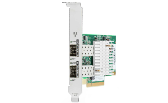 HPE Ethernet Adapter, 562SFP+, 2x10Gb, PCIe(3.0), Intel, for Gen9/Gen10 servers