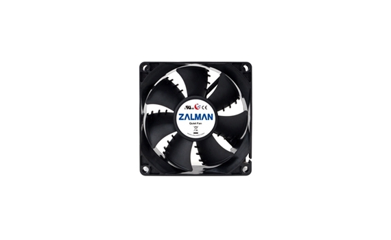 ZALMAN ZM-F1 PLUS (SF), 80x80x25mm, 3-PIN, 2000 RPM, 20-23DBA, LONG LIFE BEARING