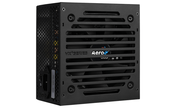 Aerocool 500W Retail VX PLUS 500 ATX v2.3 Haswell, fan 12cm, 500mm cable, power cord, 20+4P, 4+4P, PCIe 6+2P x1, PATA x3, SATA x3, FDD